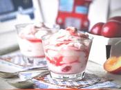 Receta Damson fool (postre nata ciruelas)