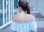 hombros descubierto