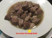 Carne vino tinto olla erika