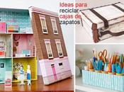 Ideas para aprender cómo reciclar cajas zapato