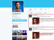 Hackearon cuenta twitter Sundar Pichai Google