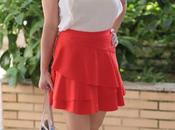Falda volantes