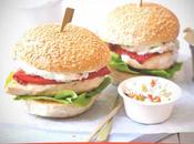 Receta Burguers pollo queso cabra