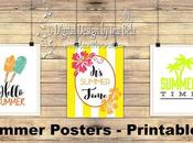 Printable Summer Posters