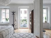 Textiles blancos estampados geométricos