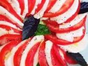 Ensalada Caprese tomate, mozzarella