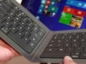 Genial teclado plegable para dispositivos Android fabricado Microsoft