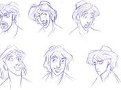 Practices from model sheets Aladdin