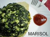 Hamburguesa espinacas