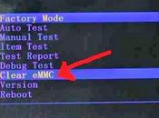 Hard reset tablet Elcano