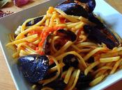 Tallarines mejillones