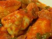 Alitas pollo chilindrón receta fácil