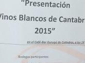 Presentación Vinos Blancos Cantabria 2015
