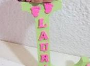 Decorar letra madera para bebe adornos fimo, Sculpey