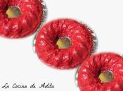 Bizcocho almendras, cobertura candy melts