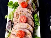 Rollo pollo dátiles nueces curry