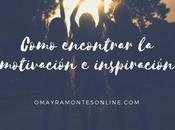 Como encontrar motivación inspiración