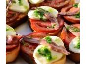 Tostada mozzarella tomate