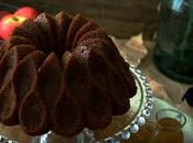 Apple toasted pecan bundt cake with syrup #BundtBakers