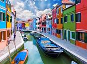 Isla Burano: lleno mucho color encajes