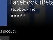 Nueva aplicación Facebook para Windows