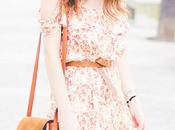 Shoulder Mini Floral Dress