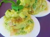 Huevos rellenos guacamole