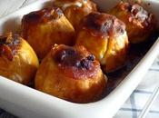 Manzanas asadas marsala