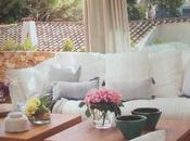 Decoración textil para estilo mediterráneo