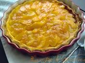 Tarta mascarpone naranja melocotón fácil