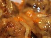 Albondigas ternera salsa verdura