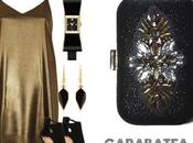 Como combinar vestido dorado