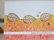 Autumn Card with Emboss Resist