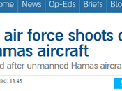 Abatido dron Hamas.