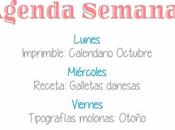 Agenda Semanal 26/09 2/10