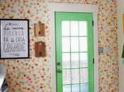 Cocina: pared estampada