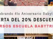 Oferta aniversario: descuento Escuela Babytribu