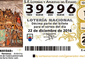 filtra número gordo lotería Navidad 2016