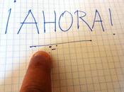 importa AHORA, luego…….