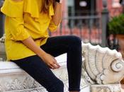 Mustard Ruffle Shirt