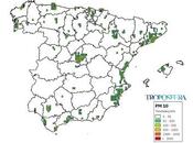 España: Mapa emisiones PM10 (Inventario EMEP 2014)