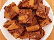 Pumpkin cheesecake brownies (pastel queso, calabaza chocolate)