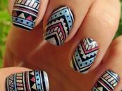 Tribal manicure