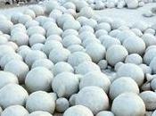 Bolas nieve gigantes aparecido costa siberiana