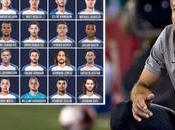 Lista convocados para enfrentar México