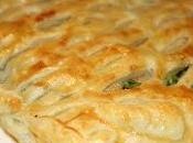 Hojaldre espinacas queso cabra