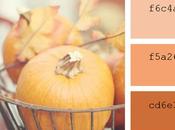 Paletas color: "pumpkin", ideas para combinar color calabaza