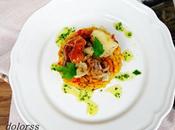 Arroz rebozuelos rossinyols chipirones texturas