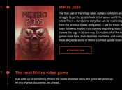 Deep Silver habla sobre rumor nuevo videojuego Metro 2017