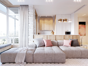 House tour: apartamento moderno rosa empolvado